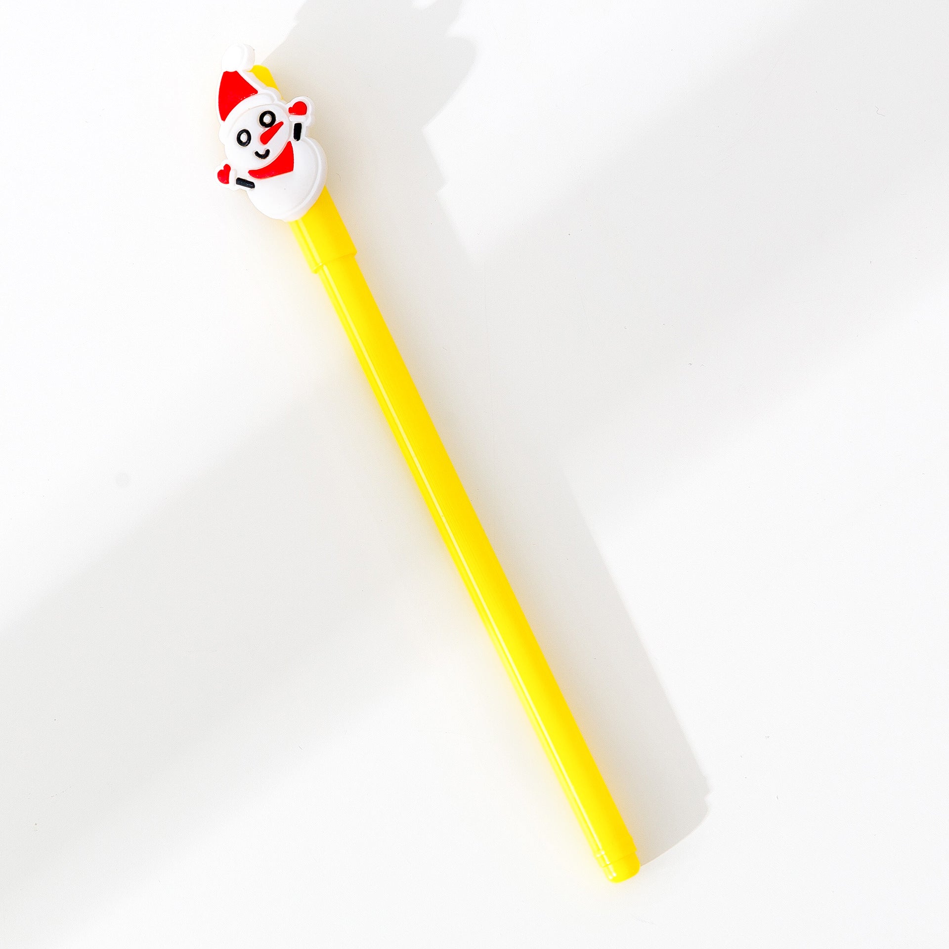 Wholesale Christmas Santa Claus Snowman Reindeer Patch Plastic Rollerball Pen